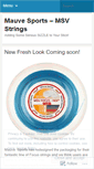 Mobile Screenshot of msvstrings.wordpress.com