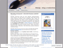 Tablet Screenshot of maluje.wordpress.com