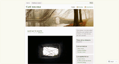 Desktop Screenshot of cafenpolvo.wordpress.com