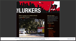 Desktop Screenshot of lurkerlust.wordpress.com