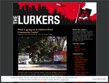 Tablet Screenshot of lurkerlust.wordpress.com