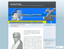 Tablet Screenshot of hamzah73.wordpress.com