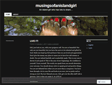 Tablet Screenshot of musingsofanislandgirl.wordpress.com