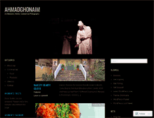 Tablet Screenshot of ahmadghonaim.wordpress.com
