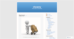 Desktop Screenshot of ciscawy.wordpress.com