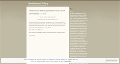Desktop Screenshot of natashashouse.wordpress.com
