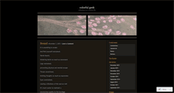 Desktop Screenshot of colorfulgeek.wordpress.com