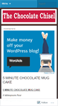 Mobile Screenshot of chocolatechisel.wordpress.com