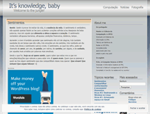 Tablet Screenshot of itsknowledgebaby.wordpress.com