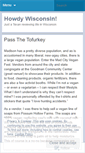 Mobile Screenshot of howdywisconsin.wordpress.com