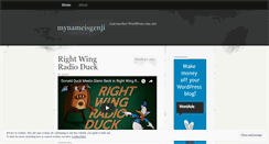 Desktop Screenshot of mynameisgenji.wordpress.com
