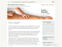 Tablet Screenshot of loritherolfer.wordpress.com