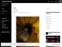 Tablet Screenshot of nelsonschaller.wordpress.com
