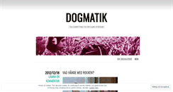 Desktop Screenshot of dogmatik.wordpress.com