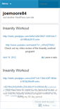 Mobile Screenshot of joemoore84.wordpress.com