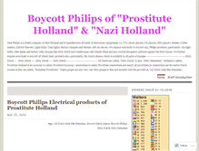 Tablet Screenshot of boycottphilips.wordpress.com
