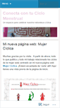 Mobile Screenshot of conectacontuciclomenstrual.wordpress.com
