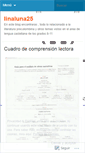 Mobile Screenshot of linaluna25.wordpress.com