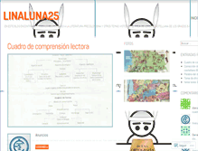 Tablet Screenshot of linaluna25.wordpress.com