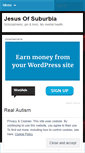 Mobile Screenshot of iamjesusofsuburbia.wordpress.com