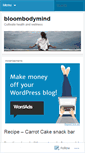 Mobile Screenshot of bloombodymind.wordpress.com