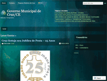 Tablet Screenshot of cruzce.wordpress.com