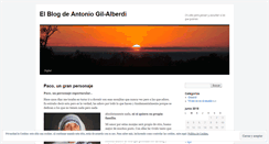 Desktop Screenshot of gilalberdi.wordpress.com