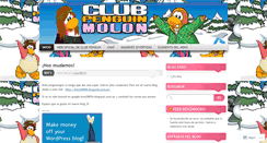 Desktop Screenshot of clubpenguinmolon.wordpress.com