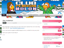 Tablet Screenshot of clubpenguinmolon.wordpress.com