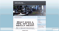 Desktop Screenshot of orloffjewelers.wordpress.com