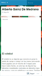 Mobile Screenshot of albertosdm.wordpress.com