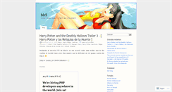 Desktop Screenshot of bb5blog.wordpress.com