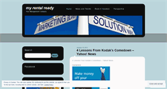 Desktop Screenshot of myrentalready.wordpress.com