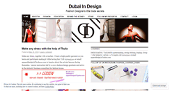 Desktop Screenshot of dubaiindesign.wordpress.com