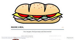 Desktop Screenshot of imagineameal.wordpress.com