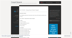 Desktop Screenshot of fotografibergerak.wordpress.com