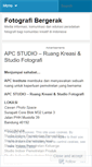 Mobile Screenshot of fotografibergerak.wordpress.com