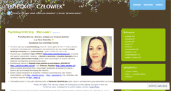 Desktop Screenshot of dzieckoczlowiek.wordpress.com