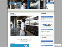Tablet Screenshot of bonistation.wordpress.com