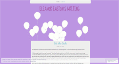 Desktop Screenshot of eleanoreaston.wordpress.com