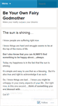 Mobile Screenshot of fairygodmother.wordpress.com