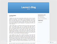 Tablet Screenshot of laurenhaas917.wordpress.com