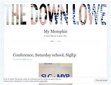 Tablet Screenshot of downlowes.wordpress.com