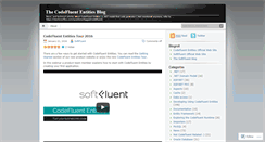 Desktop Screenshot of codefluententities.wordpress.com