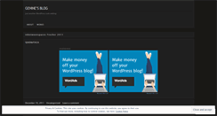 Desktop Screenshot of geninelarin.wordpress.com