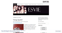 Desktop Screenshot of esvie.wordpress.com