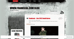 Desktop Screenshot of frankseal.wordpress.com