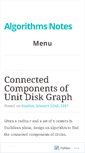 Mobile Screenshot of algnotes.wordpress.com