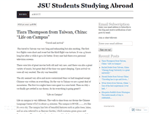 Tablet Screenshot of jsustudentsabroad.wordpress.com