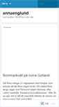 Mobile Screenshot of annaenglund.wordpress.com